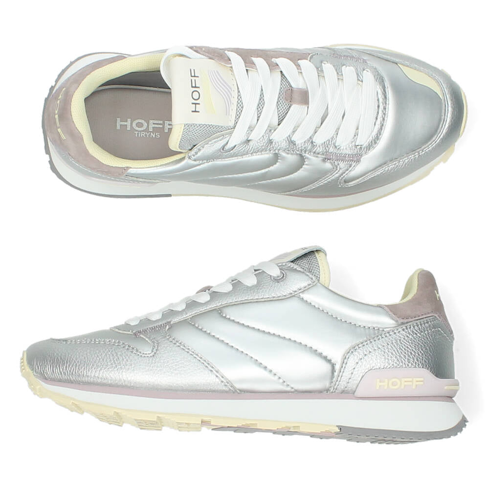 Zilveren sneakers