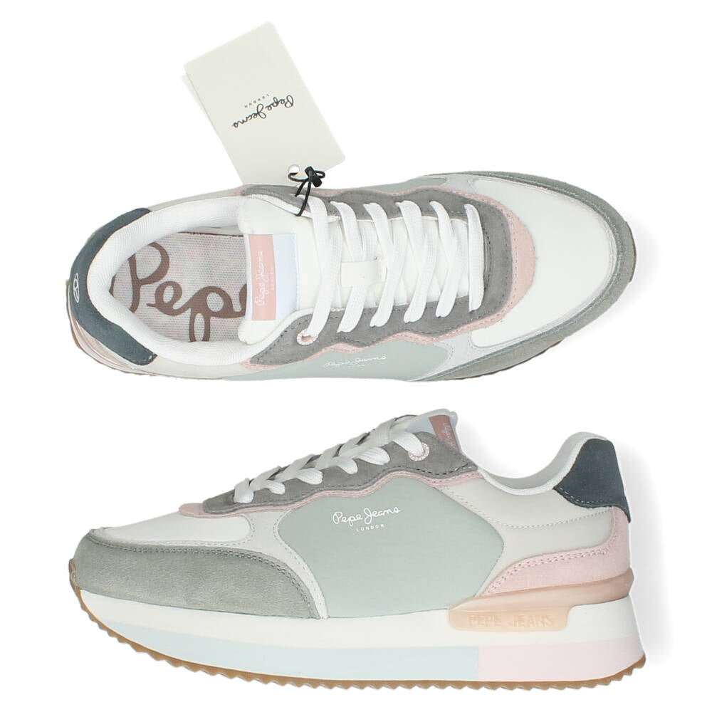 Lichtgroene sneakers