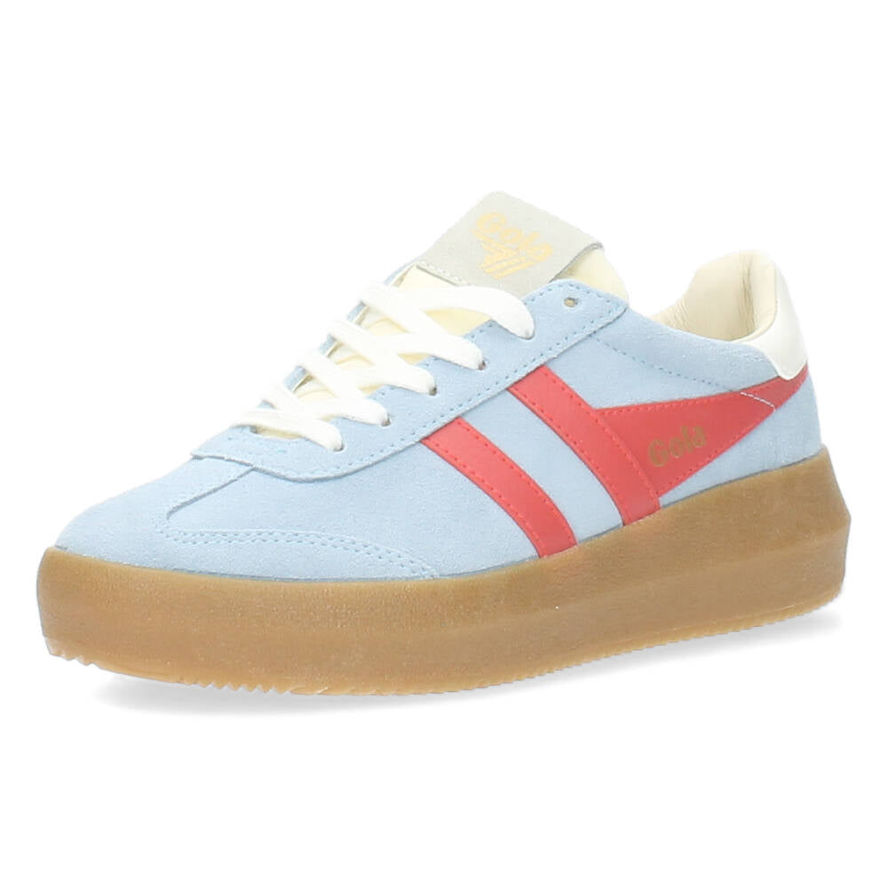 Blauwe sneakers
