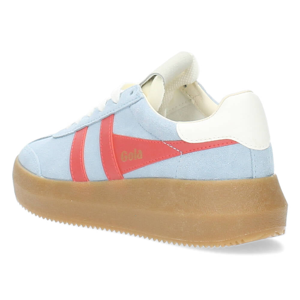 Blauwe sneakers