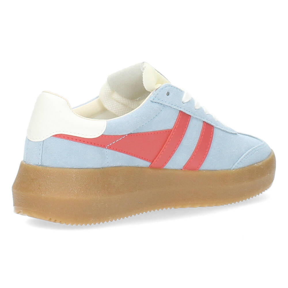 Blauwe sneakers