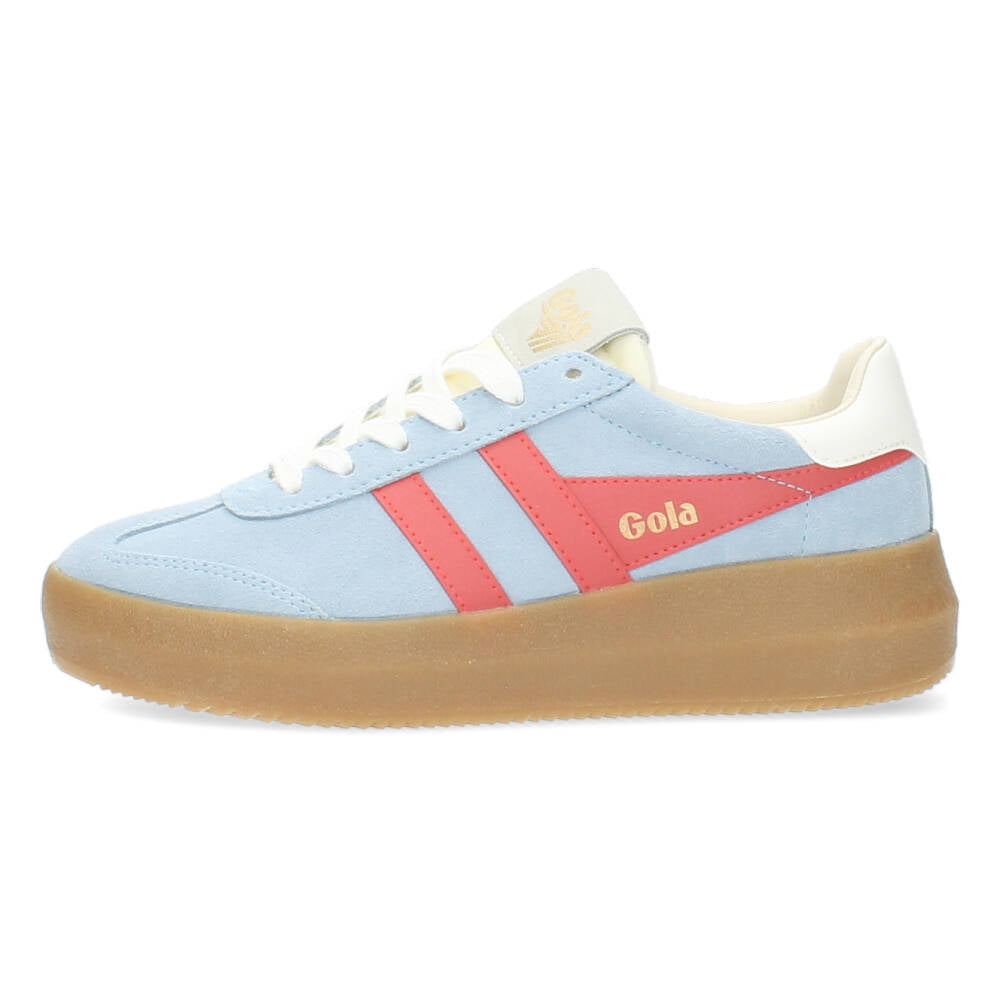 Blauwe sneakers
