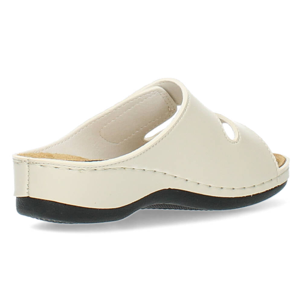 Beige slippers