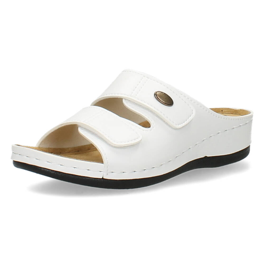 Witte slippers