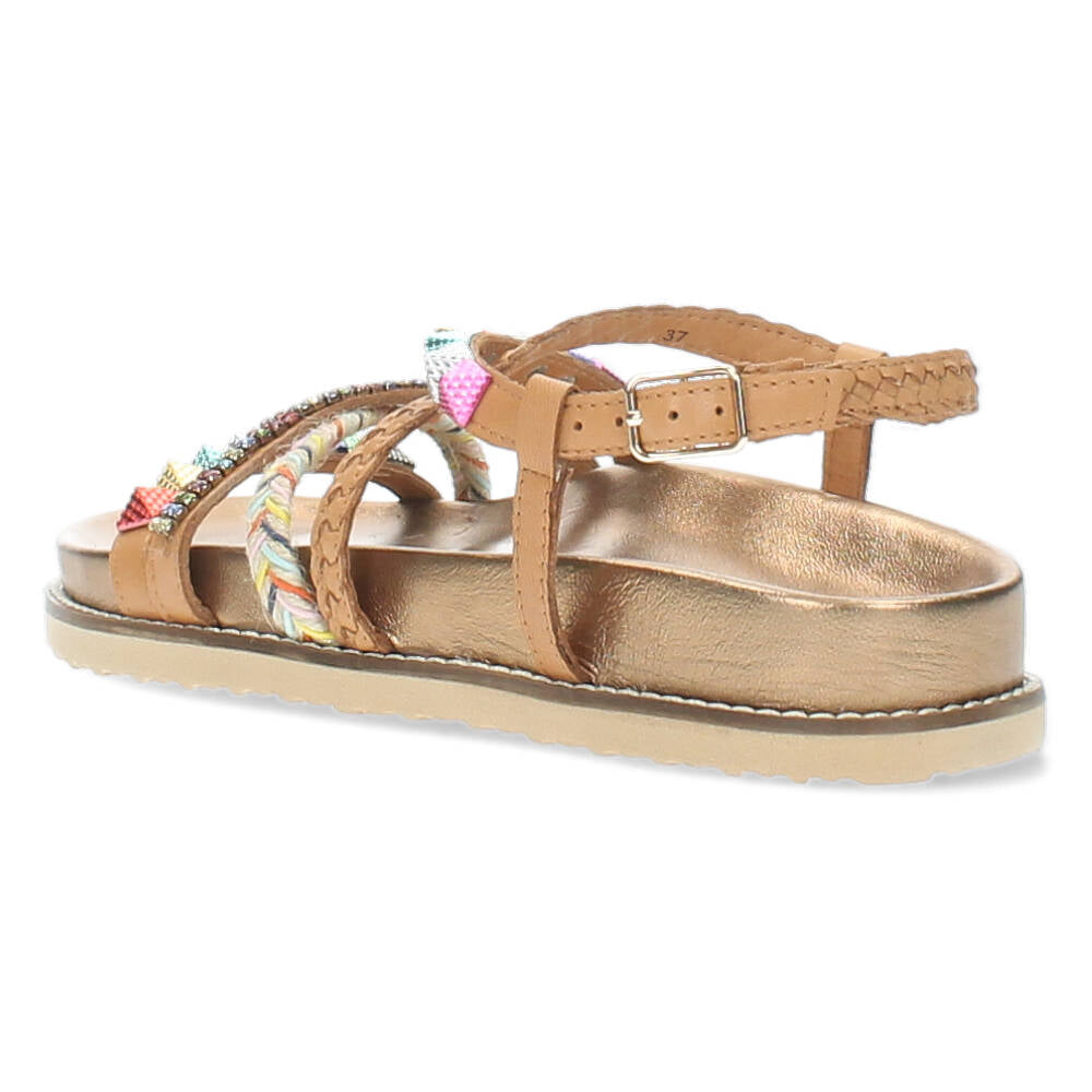 Bruine sandalen