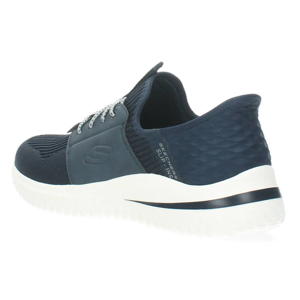 Blauwe sneakers