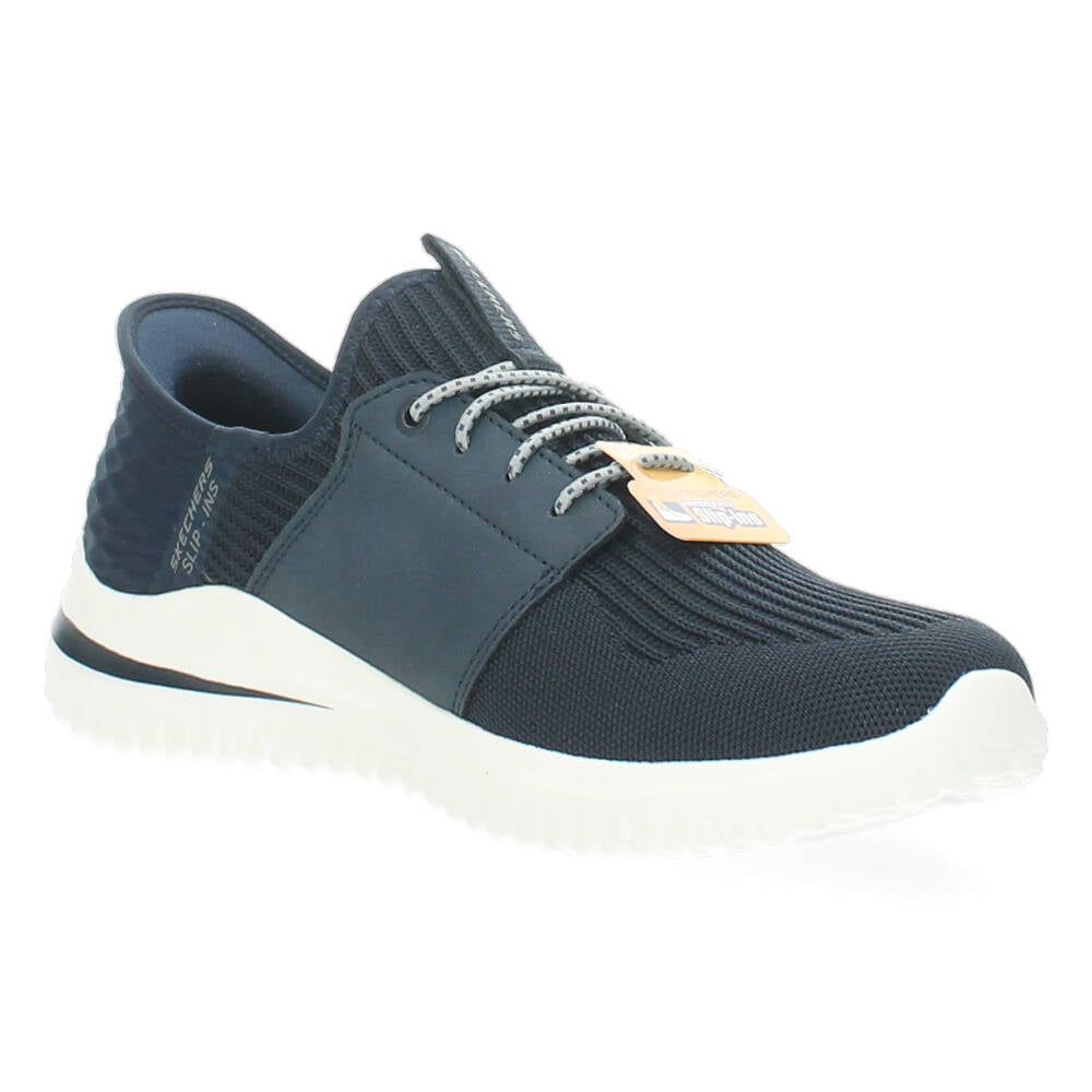 Blauwe sneakers