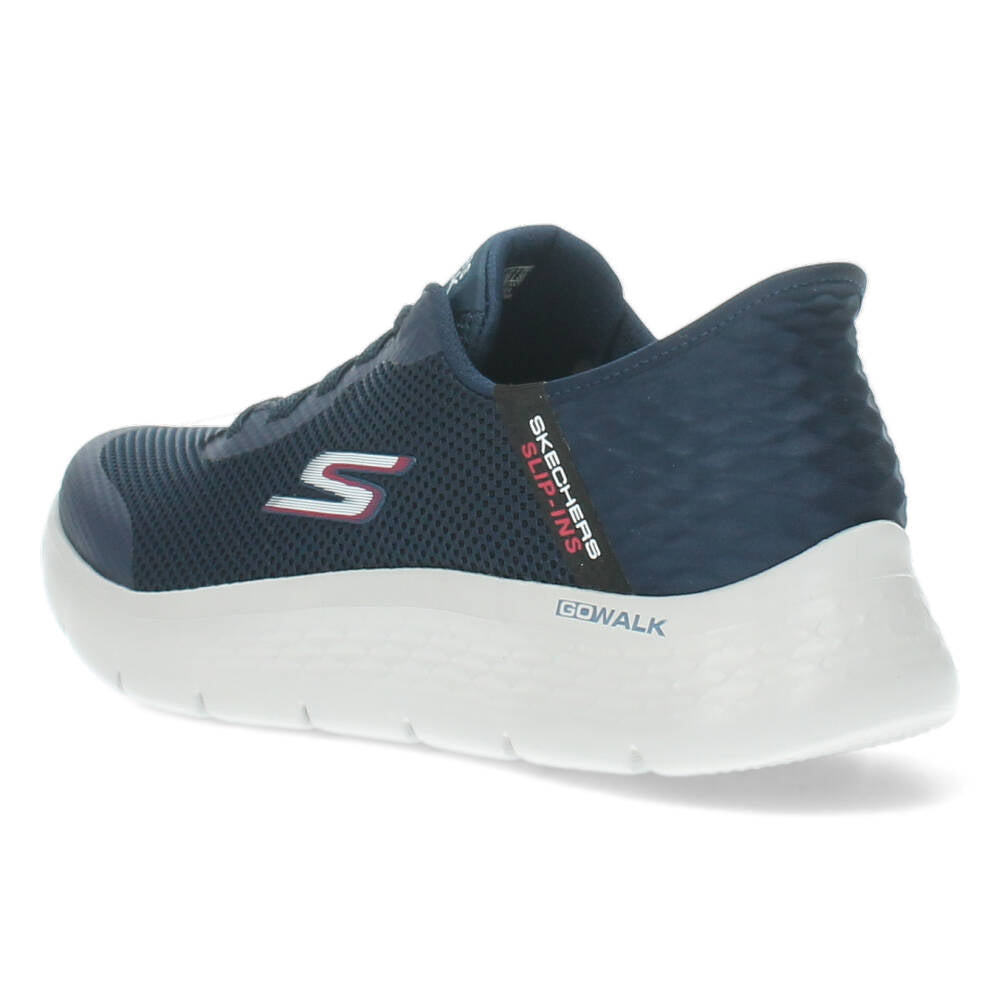 Blauwe sneakers