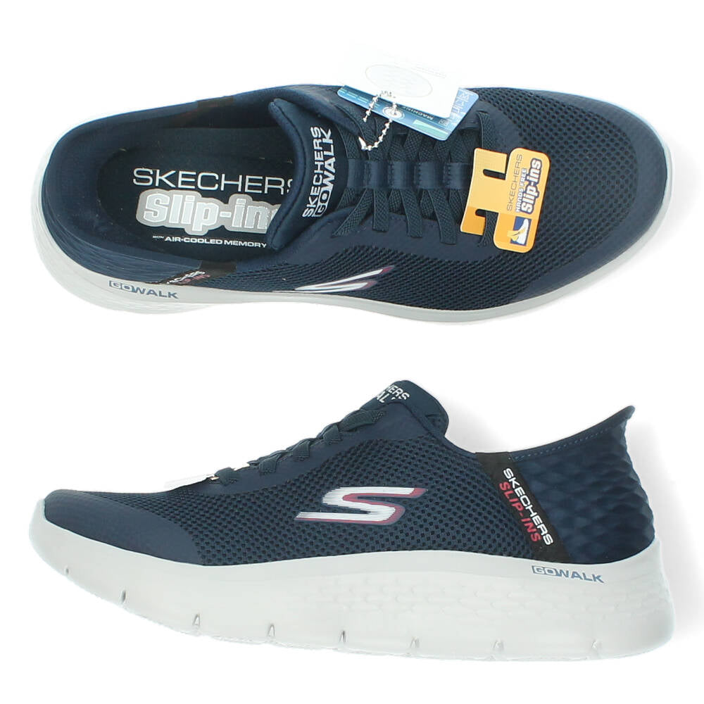 Blauwe sneakers