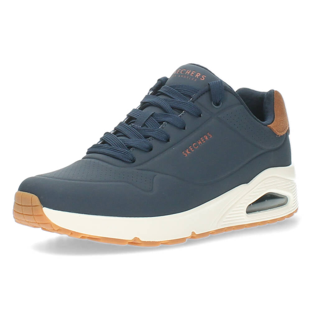 Blauwe sneakers