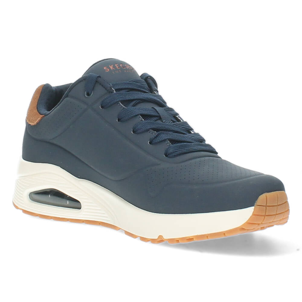 Blauwe sneakers