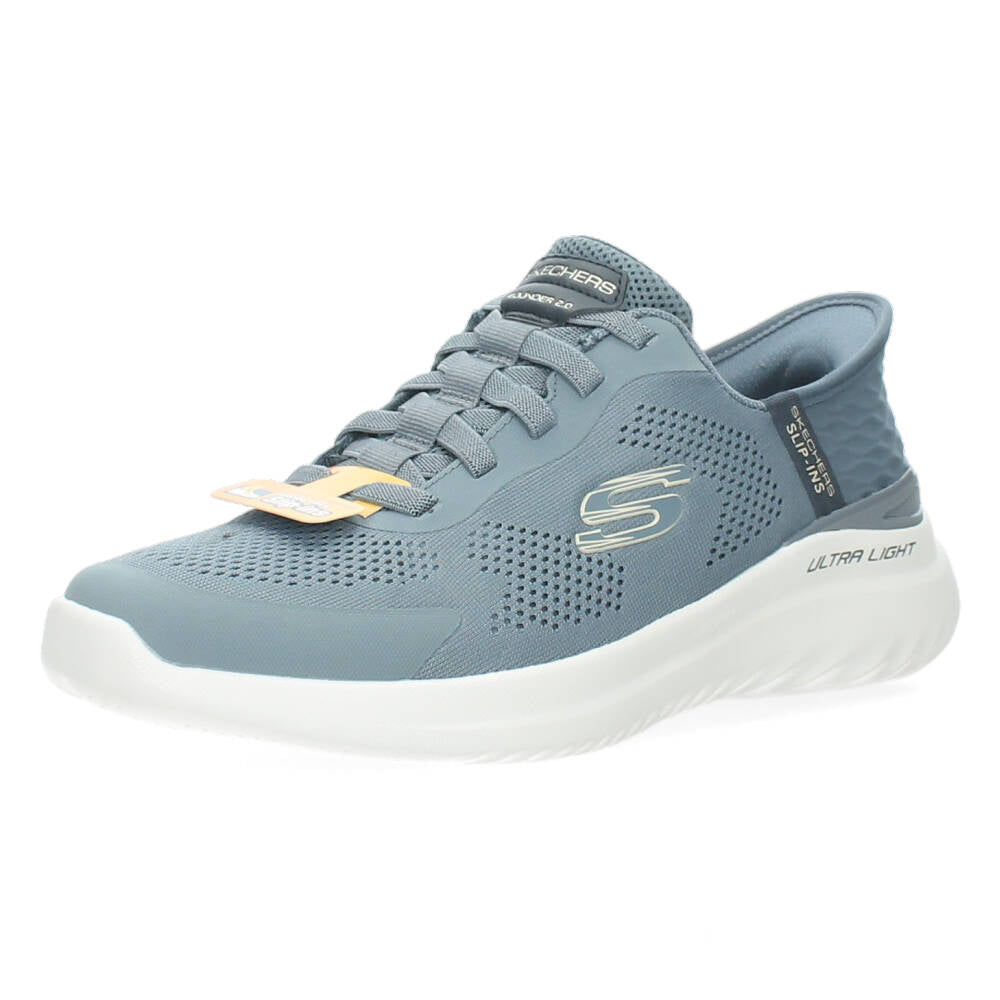 Blauwe sneakers