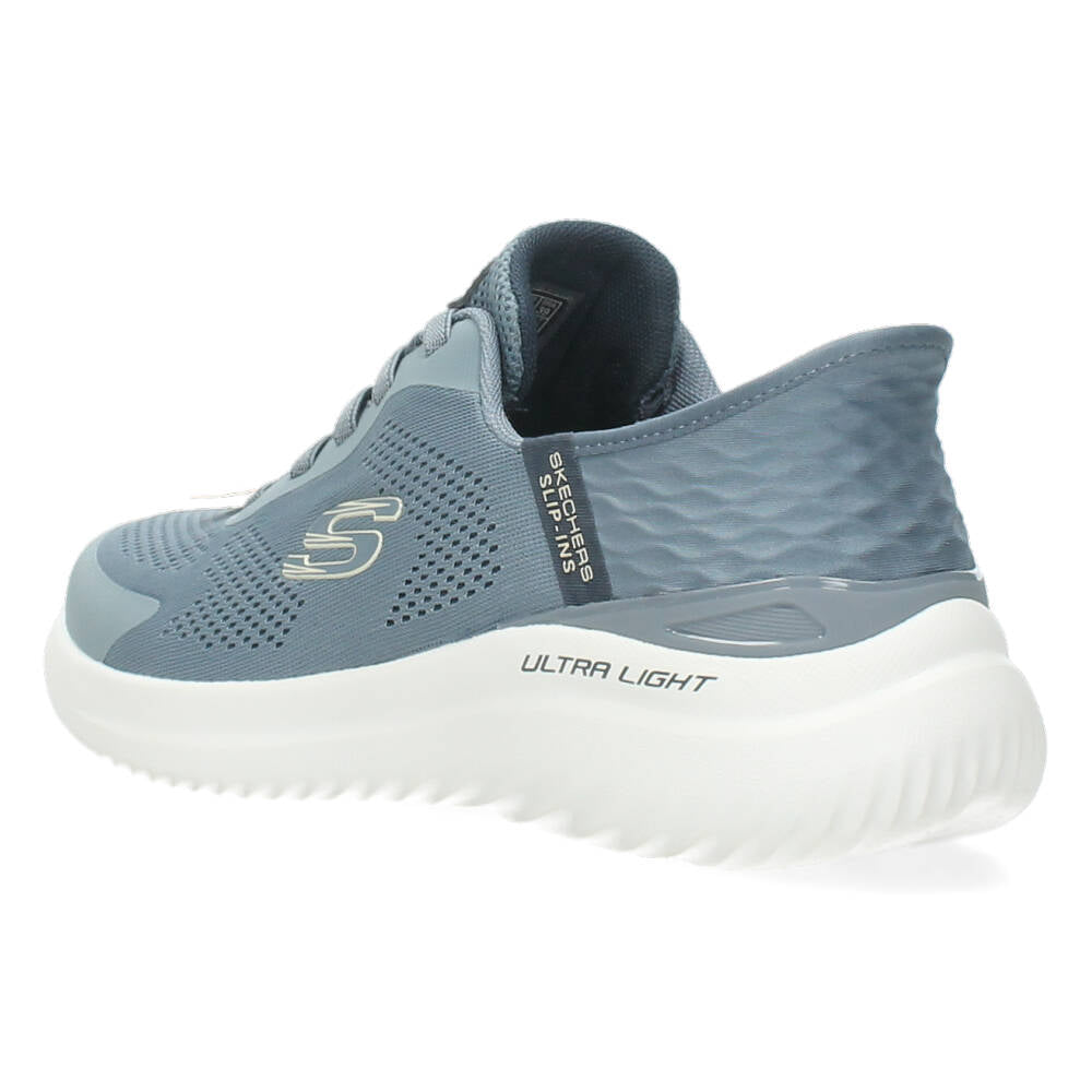 Blauwe sneakers