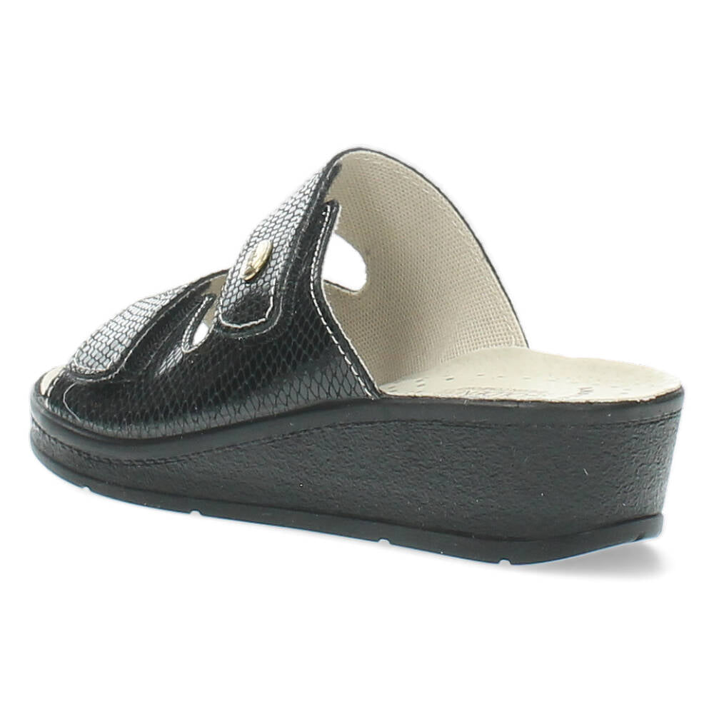 Zwarte slippers