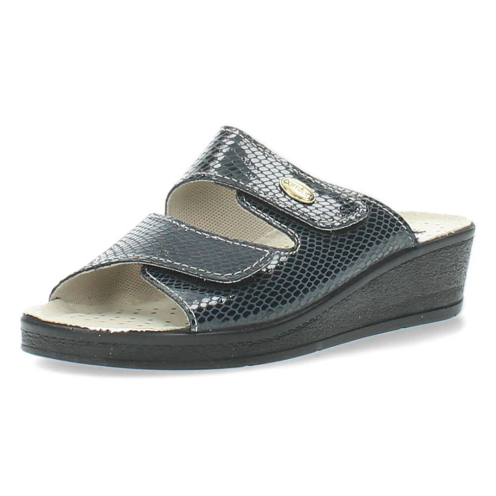 Blauwe slippers