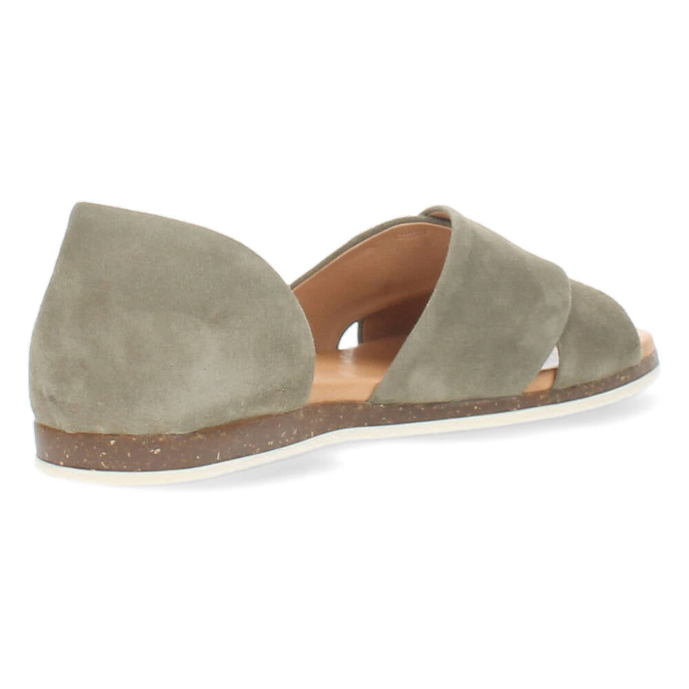 Khaki sandalen