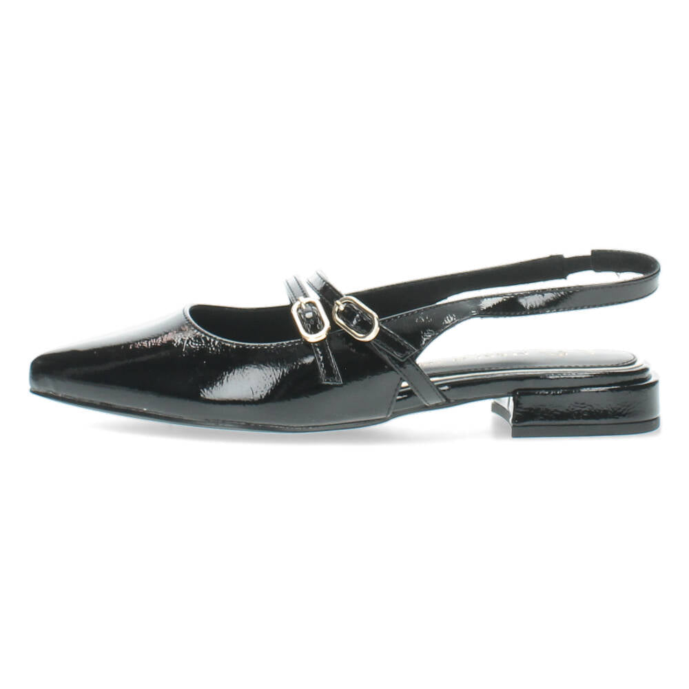 Zwarte slingbacks