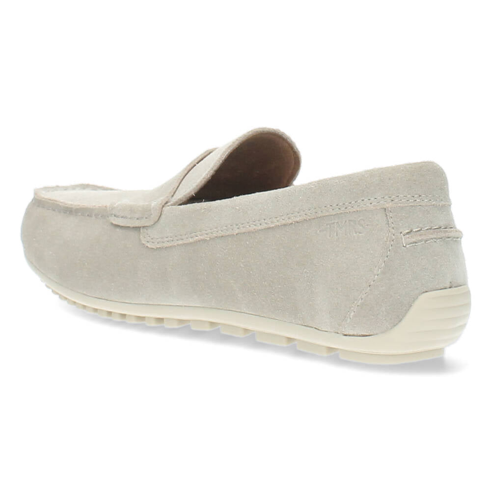 Zandkleurige mocassins