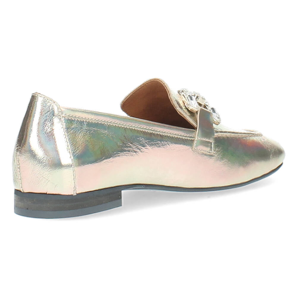 Metallic loafers