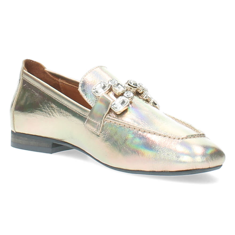 Metallic loafers