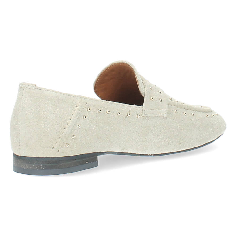 Beige loafers