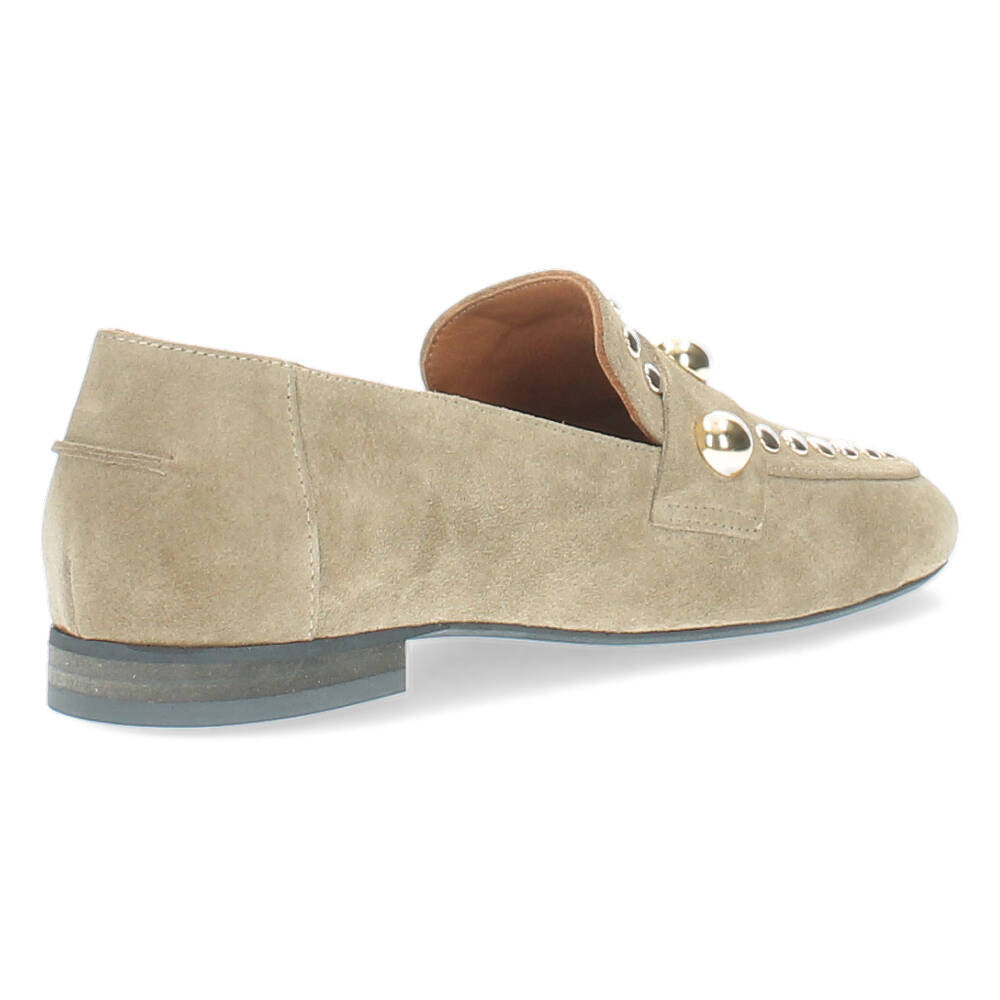 Beige loafers