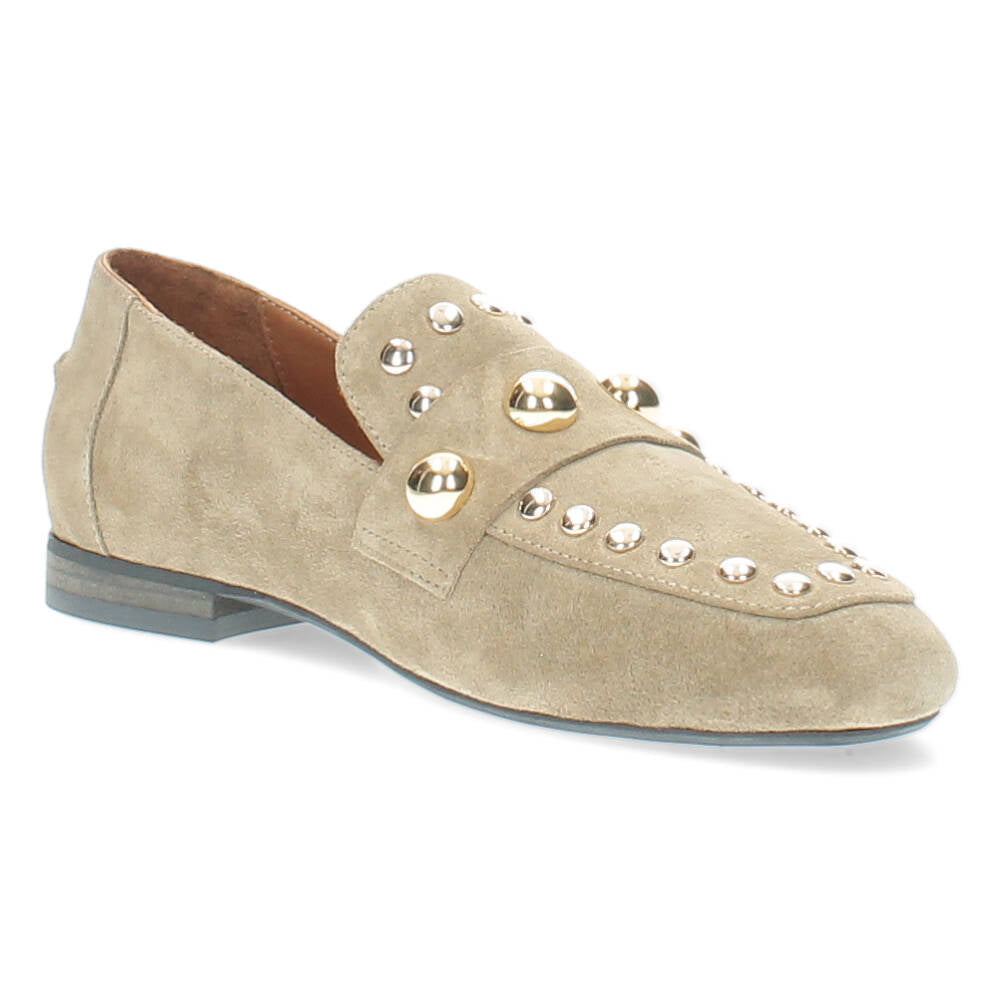 Beige loafers