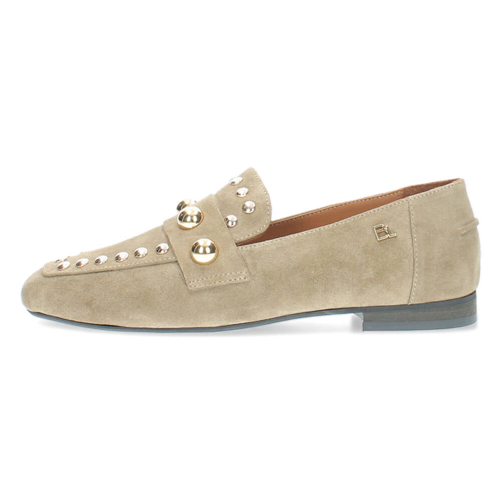 Beige loafers