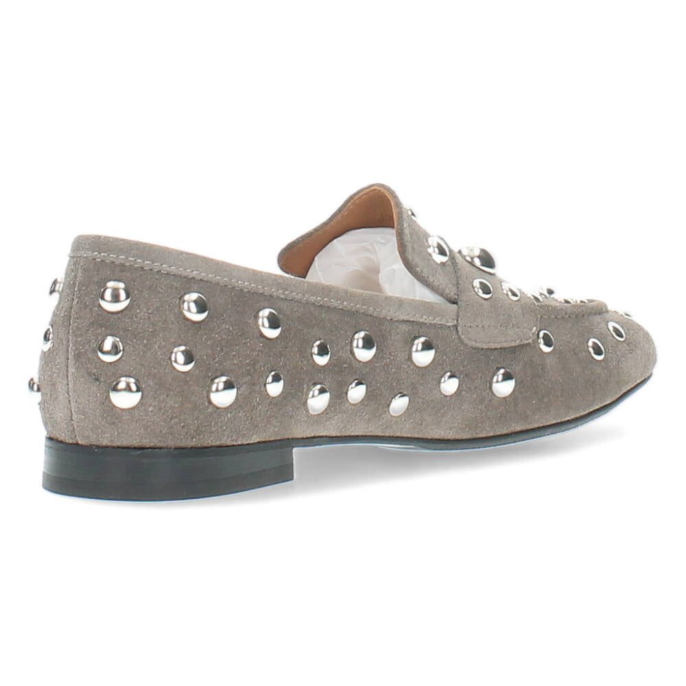 Taupe loafers