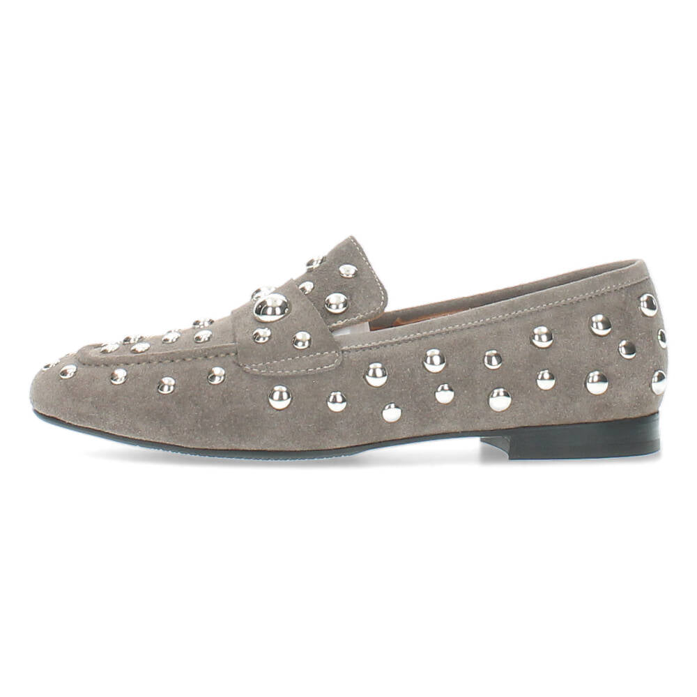 Taupe loafers