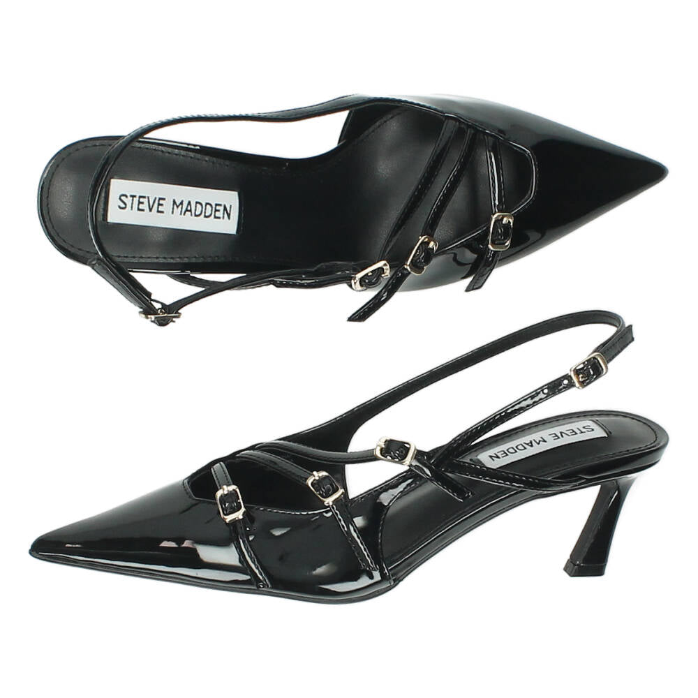 Zwarte slingbacks