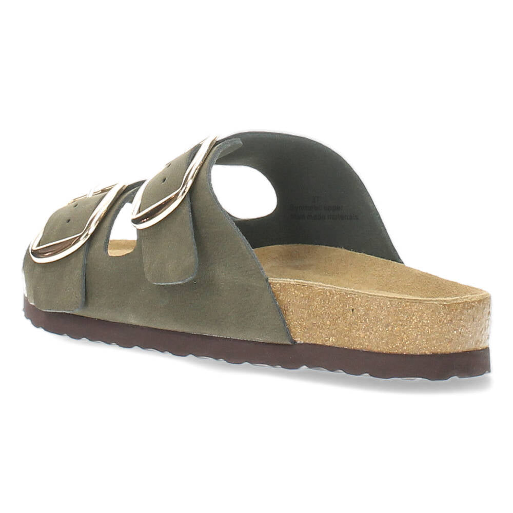 Khaki slippers