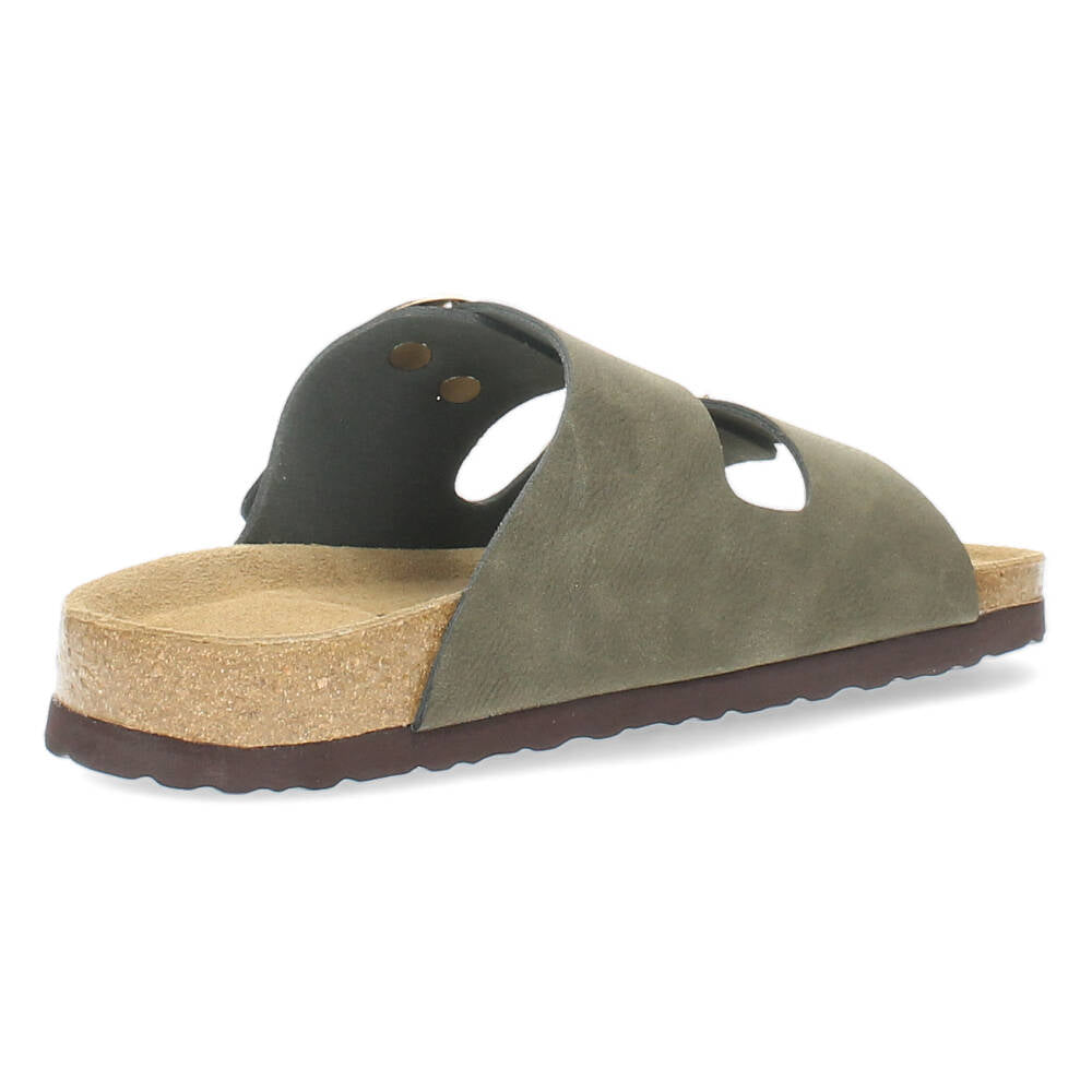 Khaki slippers