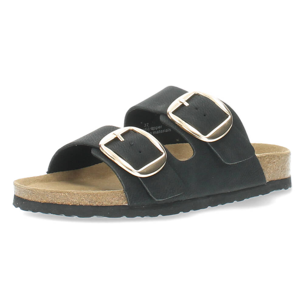 Zwarte slippers