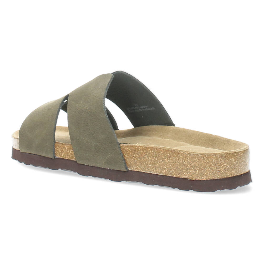 Khaki slippers