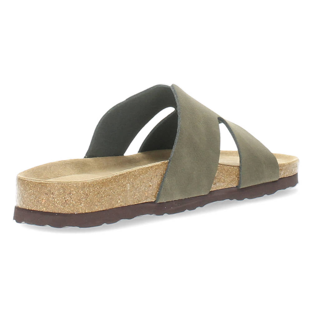 Khaki slippers