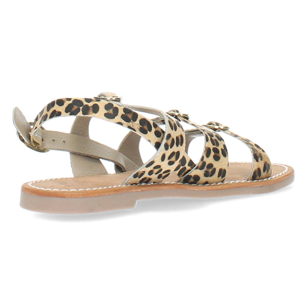 Luipaard sandalen