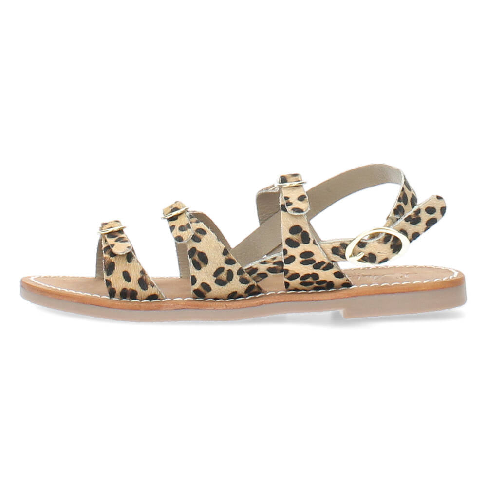 Luipaard sandalen