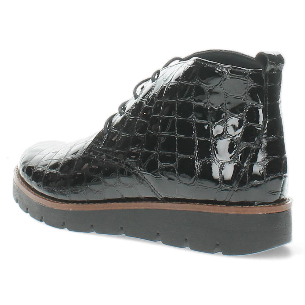 Zwarte veterschoenen