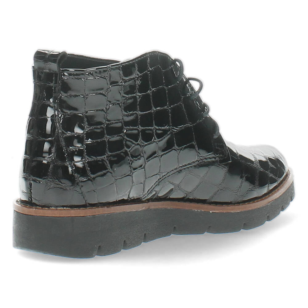 Zwarte veterschoenen
