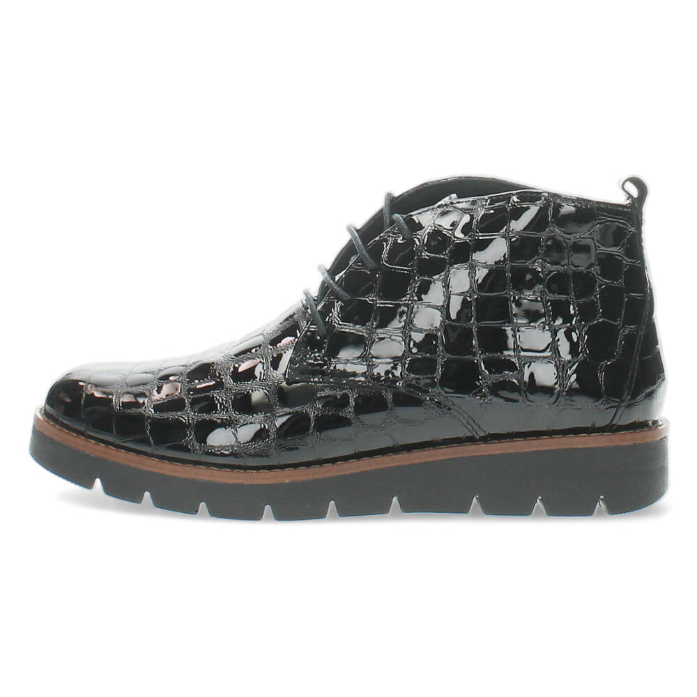 Zwarte veterschoenen