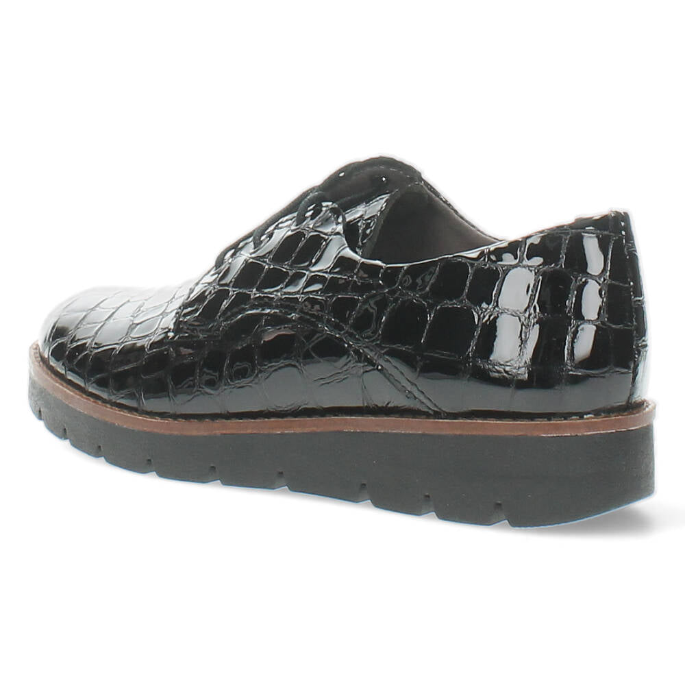 Zwarte veterschoenen
