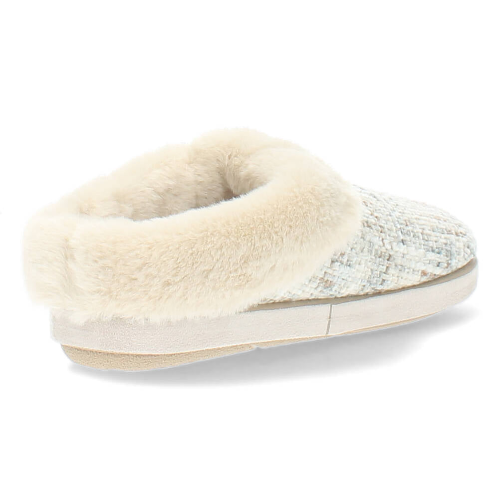 Beige pantoffels