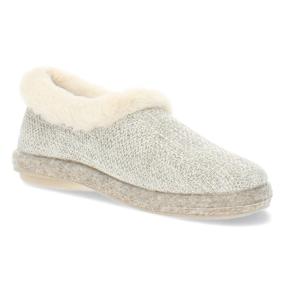 Beige pantoffels