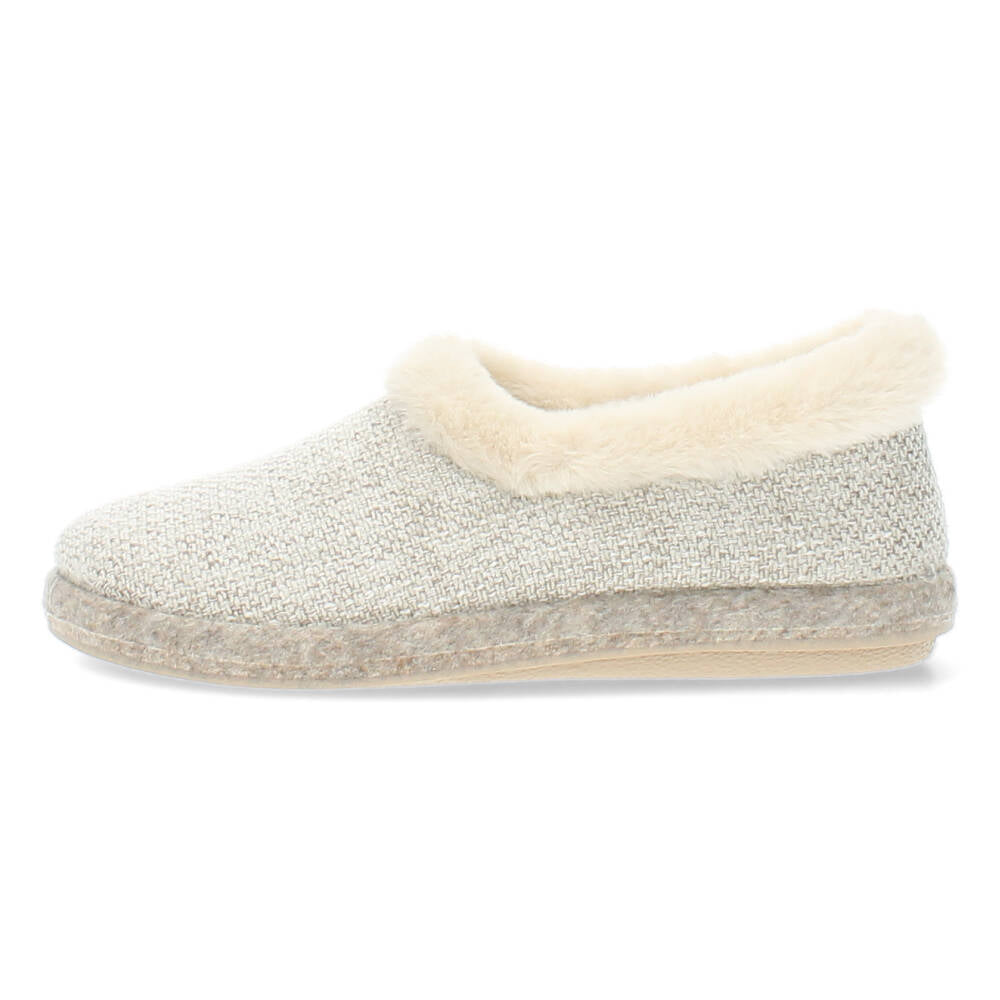 Beige pantoffels