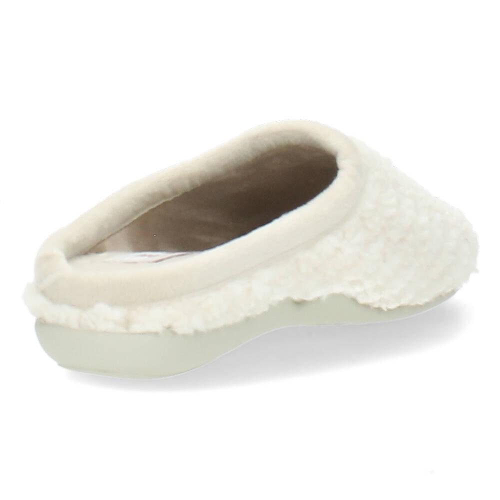Ecru pantoffels