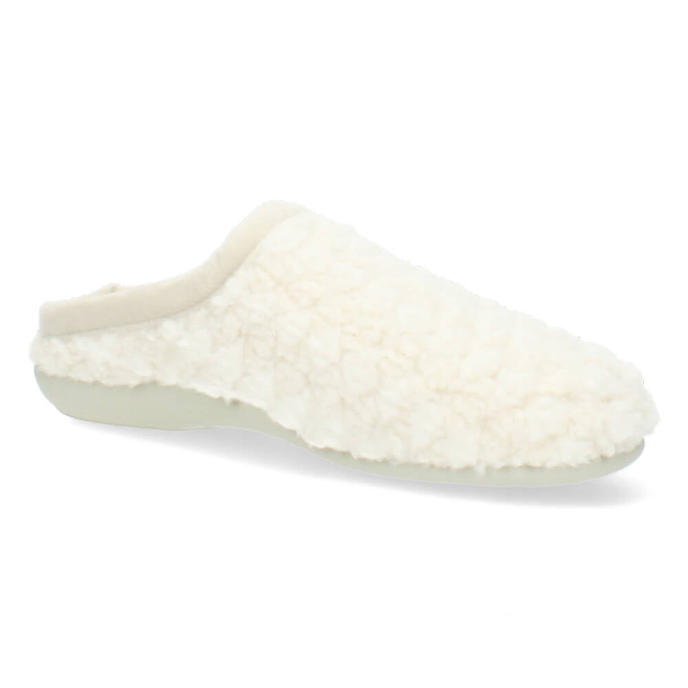 Ecru pantoffels