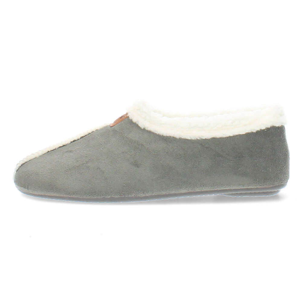 Grijze pantoffels