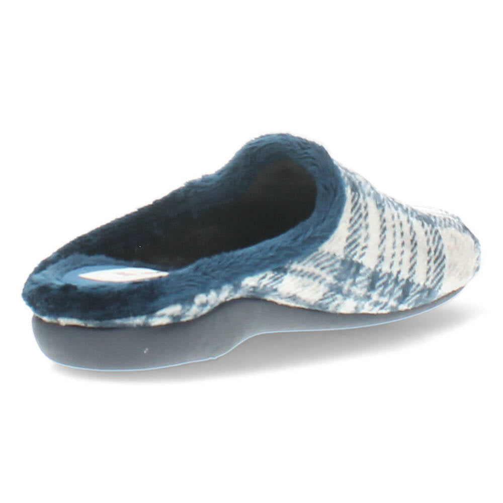 Blauwe pantoffels