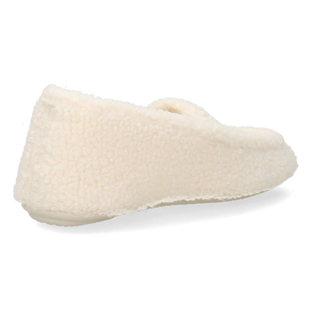 Ecru pantoffels